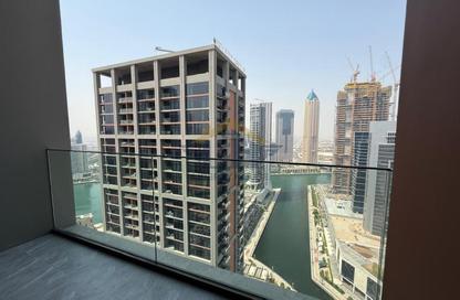 Apartment - Studio - 1 Bathroom for rent in Peninsula Two - Peninsula - Business Bay - Dubai