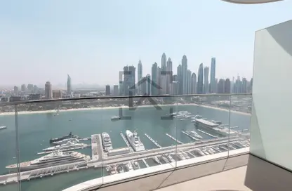 Apartment - 2 Bedrooms - 2 Bathrooms for rent in Palace Beach Residence Tower 2 - Palace Beach Residence - EMAAR Beachfront - Dubai Harbour - Dubai