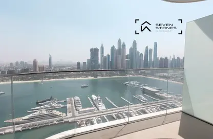 Apartment - 2 Bedrooms - 2 Bathrooms for rent in Palace Beach Residence Tower 2 - Palace Beach Residence - EMAAR Beachfront - Dubai Harbour - Dubai