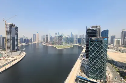 Apartment - Studio - 1 Bathroom for rent in Damac Maison Prive A - Damac Maison Prive - Business Bay - Dubai