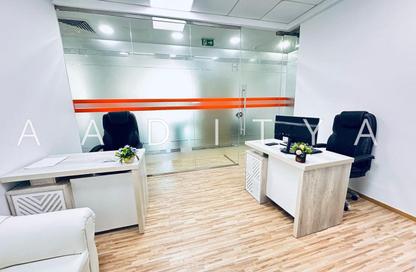 Office Space - Studio - 1 Bathroom for rent in Business Atrium Building - Oud Metha - Bur Dubai - Dubai