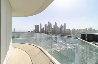 Apartment - 2 - 2 for rent in Palace Beach Residence Tower 2 - Palace Beach Residence - Emaar Beachfront - Dubai Harbour - Dubai