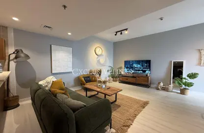 شقة - غرفة نوم - 2 حمامات للايجار في برج سولافا - دبي مارينا - دبي