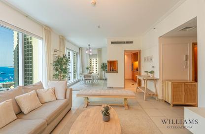 Apartment - 1 Bedroom - 2 Bathrooms for rent in Shemara Tower - Marina Promenade - Dubai Marina - Dubai