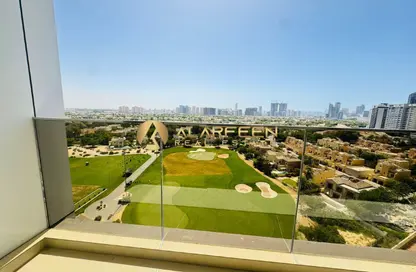 شقة - غرفة نوم - 2 حمامات للايجار في كوندور جولف لينكس 18 - مدينة دبي الرياضية - دبي
