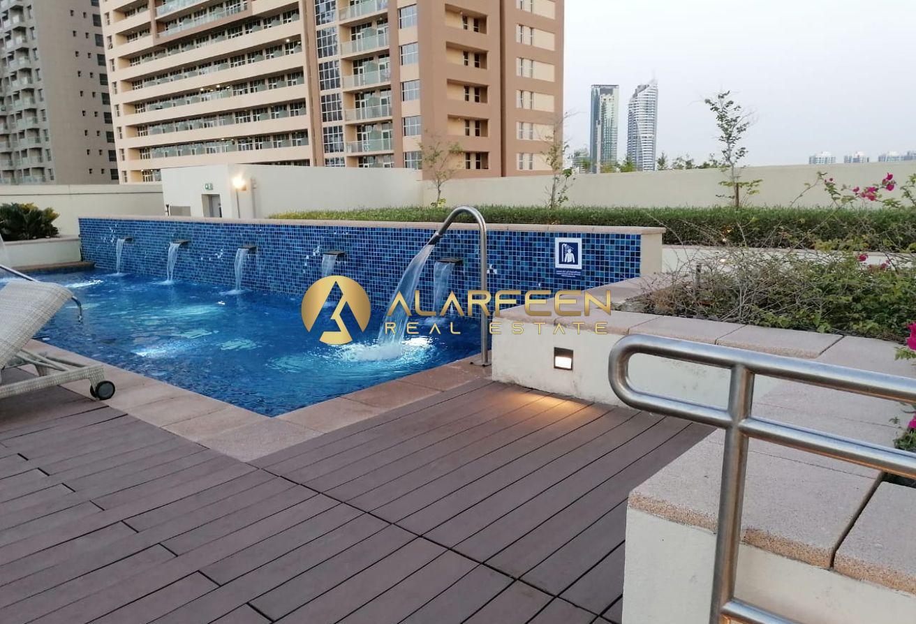 Furnished 1BR Apartment | Tower 108 JVC photo 12