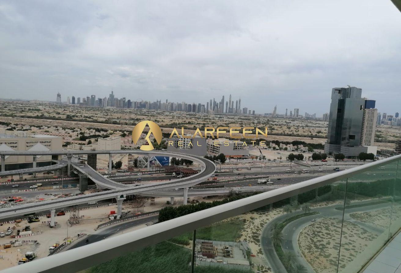 Furnished 1BR Apartment | Tower 108 JVC photo 16