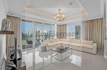 Apartment - 2 - 3 for rent in The Address Residence Fountain Views 1 - The Address Residence Fountain Views - Downtown Dubai - Dubai