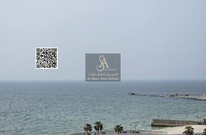 Apartment - 2 Bedrooms - 2 Bathrooms for rent in Corniche Tower - Ajman Corniche Road - Ajman