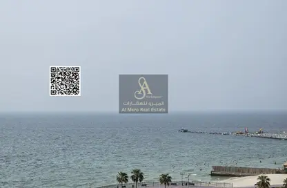 شقة - 2 غرف نوم - 2 حمامات للايجار في برج الكورنيش - طريق كورنيش عجمان - عجمان