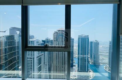 Office Space - 1 Bedroom - 1 Bathroom for rent in Platinum Tower (Pt Tower) - JLT Cluster I - Jumeirah Lake Towers - Dubai