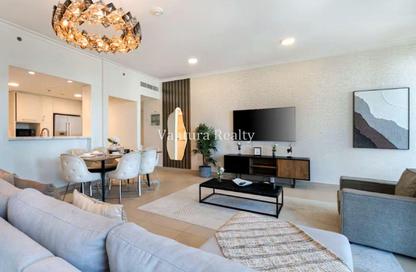 Apartment - 2 Bedrooms - 2 Bathrooms for rent in Burj Vista 1 - Burj Vista - Downtown Dubai - Dubai