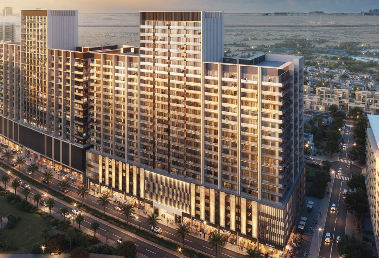 Studio retail in Binghatti Ruby, Jumeirah Village Circle: 7