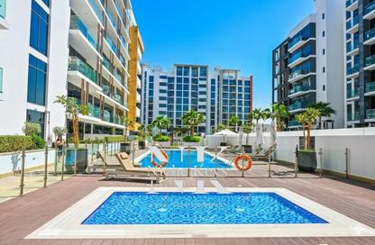 Apartment - Studio - 1 Bathroom for rent in Azizi Riviera 25 - Azizi Riviera - Meydan One - Meydan - Dubai