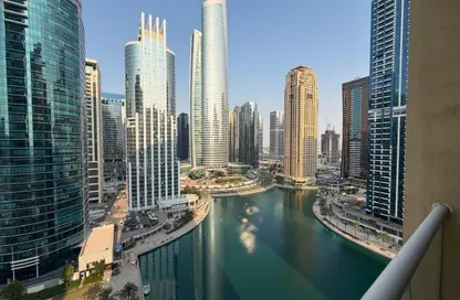 شقة - غرفة نوم - 2 حمامات للبيع في ليك فيو - (JLT) مجمع B - أبراج بحيرات الجميرا - دبي