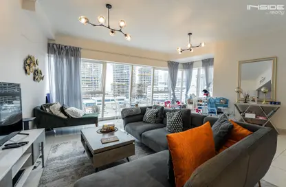 Apartment - 1 Bedroom - 2 Bathrooms for rent in Damac Heights - Dubai Marina - Dubai