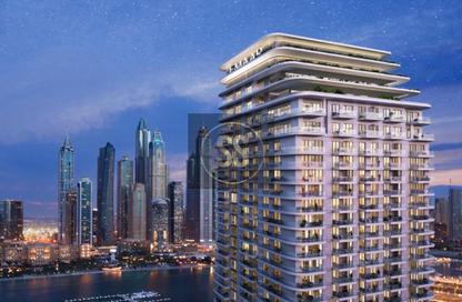 Penthouse - 4 Bedrooms - 6 Bathrooms for sale in Beachgate by Address - EMAAR Beachfront - Dubai Harbour - Dubai