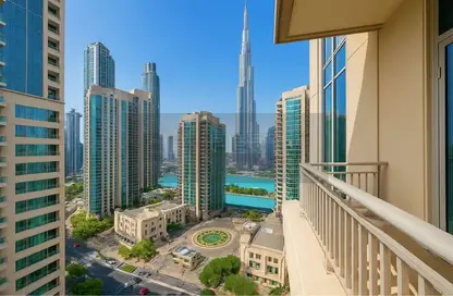 Apartment - 1 Bedroom - 1 Bathroom for rent in Boulevard Central Tower 2 - Boulevard Central Towers - Downtown Dubai - Dubai