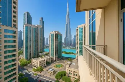 شقة - غرفة نوم - 1 حمام للايجار في بوليفارد سنترال 2 - أبراج بوليفارد سنترال - وسط مدينة دبي - دبي