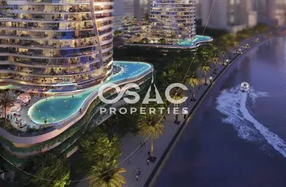 شقة - غرفة نوم - 2 حمامات للبيع في تاج القناة 2 - كانال كراون - الخليج التجاري - دبي