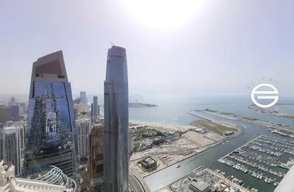 Apartment - 3 Bedrooms - 4 Bathrooms for rent in Princess Tower - Dubai Marina - Dubai