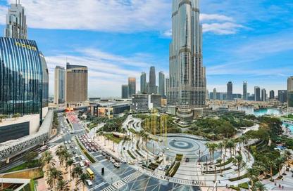 Apartment - 2 Bedrooms - 2 Bathrooms for rent in Burj Vista Tower 1 - Burj Vista - Downtown Dubai - Dubai