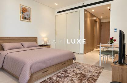 Apartment - Studio - 1 for rent in Binghatti Ghost - Dubai Healthcare City 2 - Al Jaddaf - Dubai Apartment - Studio - 1 for rent in Binghatti Ghost - Dubai Healthcare City 2 - Al Jaddaf - Dubai