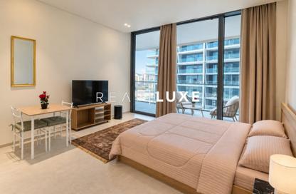 Apartment - Studio - 1 for rent in Binghatti Ghost - Dubai Healthcare City 2 - Al Jaddaf - Dubai Apartment - Studio - 1 for rent in Binghatti Ghost - Dubai Healthcare City 2 - Al Jaddaf - Dubai