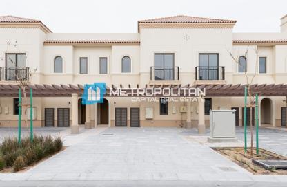 Townhouse - 3 - 3 for rent in Bloom Living - Zayed City (Khalifa City C) - Khalifa City - Abu Dhabi