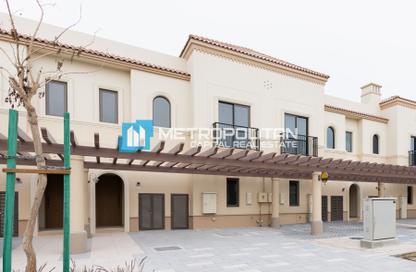 Townhouse - 3 - 3 for rent in Bloom Living - Zayed City (Khalifa City C) - Khalifa City - Abu Dhabi