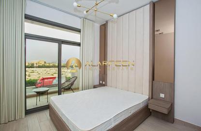 Apartment - 1 Bedroom - 2 Bathrooms for rent in Laya Heights - Dubai Studio City - Dubai