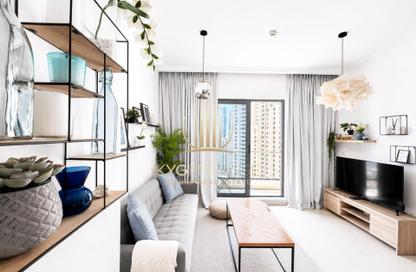 Apartment - 1 Bedroom - 2 Bathrooms for rent in Bay Central Tower West - Bay Central - Dubai Marina - Dubai