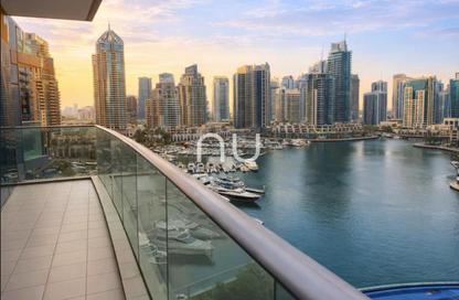 Apartment - 2 Bedrooms - 3 Bathrooms for rent in Damac Heights - Dubai Marina - Dubai