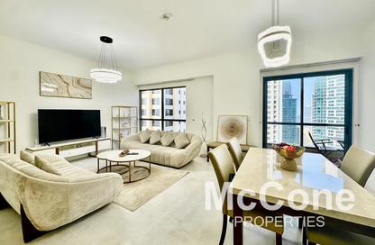 Apartment - 2 - 3 for rent in Rimal 4 - Rimal - Jumeirah Beach Residence - Dubai