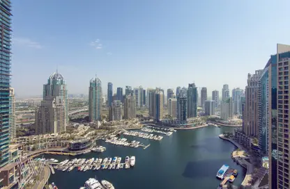 شقة - غرفة نوم - 2 حمامات للايجار في (برج كيان (إنفينيتي - دبي مارينا - دبي