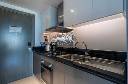 Apartment - Studio - 1 Bathroom for rent in Damac Maison Prive B - Damac Maison Prive - Business Bay - Dubai