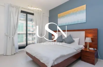 Apartment - 1 Bedroom - 1 Bathroom for rent in Escan Tower - Dubai Marina - Dubai