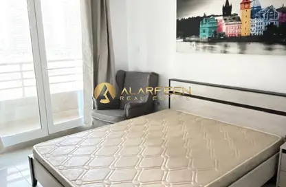 Apartment - 1 Bathroom for rent in Manchester Tower - Dubai Marina - Dubai