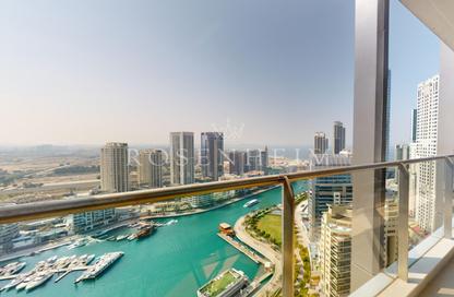 Apartment - 3 Bedrooms - 5 Bathrooms for rent in Sparkle Tower 1 - Sparkle Towers - Dubai Marina - Dubai