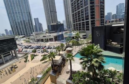 Apartment - Studio - 1 Bathroom for rent in Ahad Residences - Business Bay - Dubai