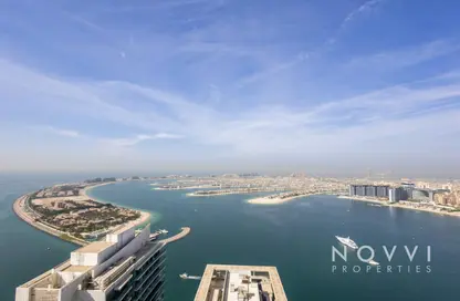 شقة - 3 غرف نوم - 4 حمامات للايجار في برج Marina Vista 2 - مارينا فيستا - إعمار بيتشفرونت - دبي هاربور - دبي