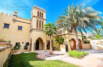 Villa - 4 Bedrooms - 6 Bathrooms for rent in Canal Cove Frond F - Canal Cove Villas - Palm Jumeirah - Dubai