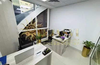 مكتب - غرفة نوم - 1 حمام للايجار في مبنى بيزنس اتريوم - عود ميثاء - بر دبي - دبي