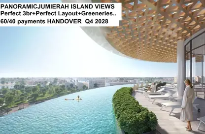 Apartment - 3 Bedrooms - 4 Bathrooms for sale in Serenia District - West - Jumeirah Heights - Jumeirah Islands - Dubai