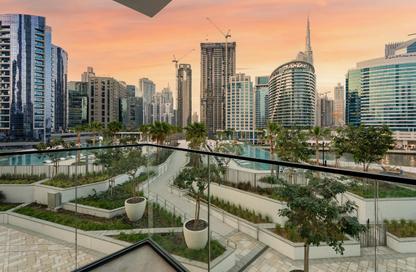 Apartment - Studio - 1 for rent in Peninsula Three - Peninsula - Business Bay - Dubai