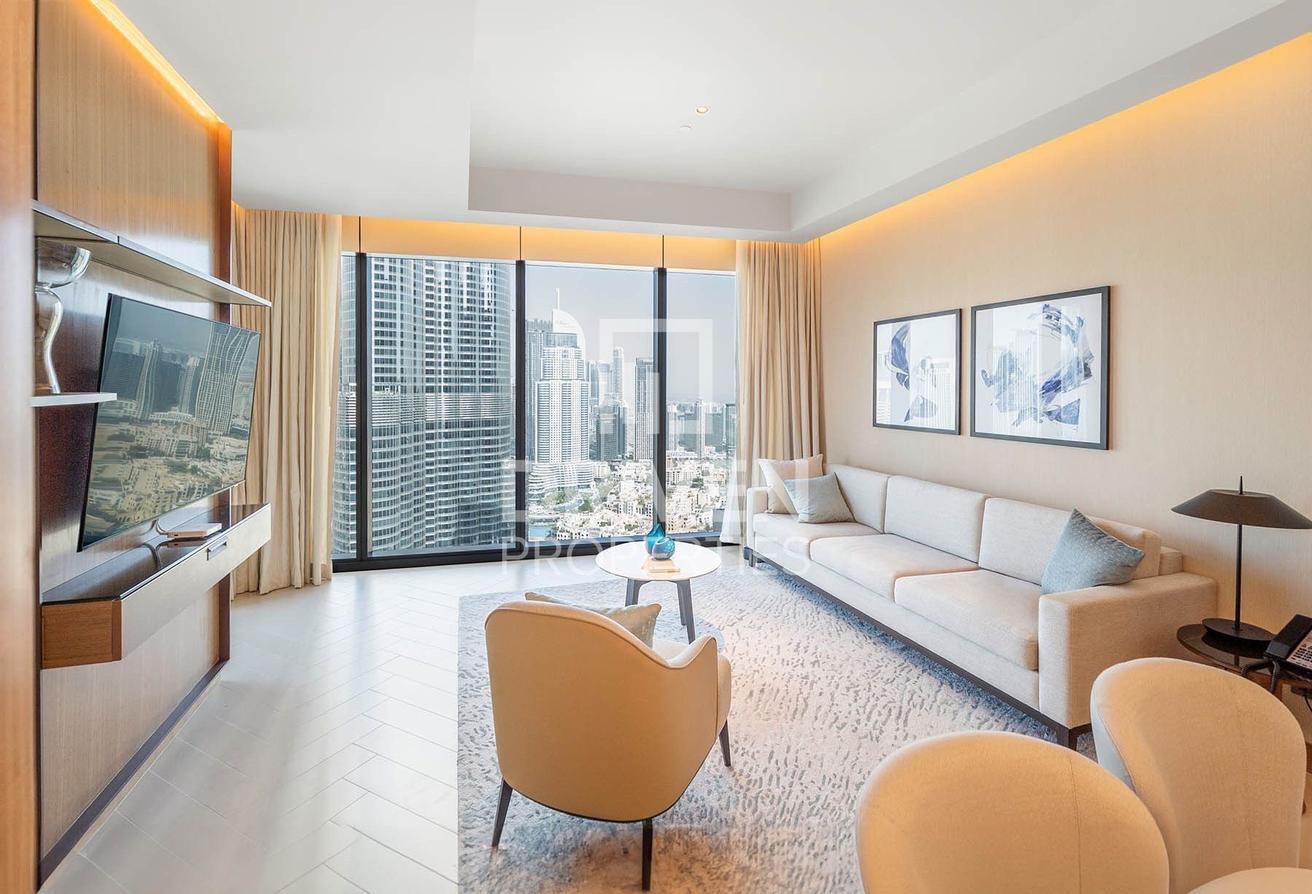 Burj View | Luxury Furnished Apt | Vacant photo 6
