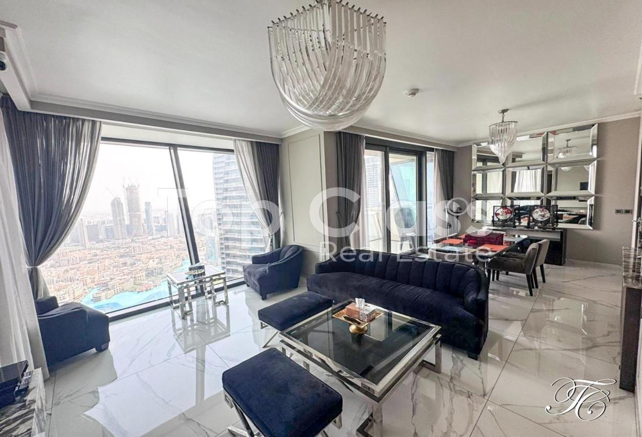 Full Burj Khalifa View | Furnished | High Floor photo 3