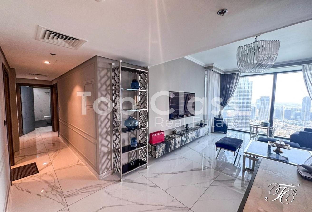 Full Burj Khalifa View | Furnished | High Floor photo 9