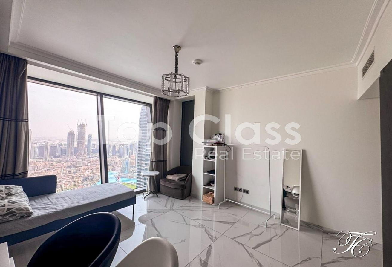 Full Burj Khalifa View | Furnished | High Floor photo 7