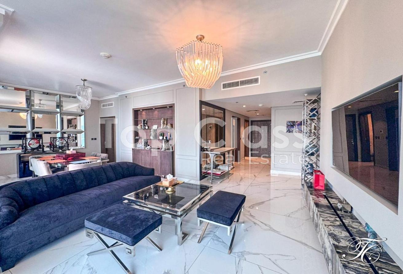 Full Burj Khalifa View | Furnished | High Floor photo 2